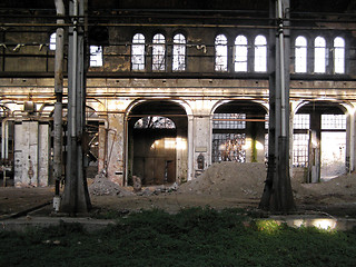 Image showing Abandoned factory