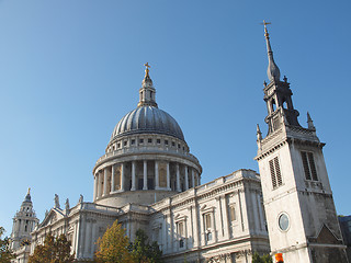 Image showing St Paul Cathedral, London