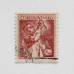 Image showing Czech stamp