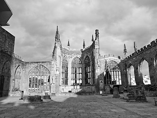 Image showing Coventry Cathedral ruins