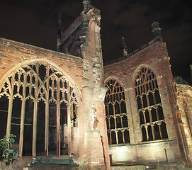 Image showing Coventry Cathedral ruins