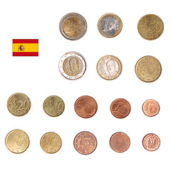 Image showing Euro coin - Spain