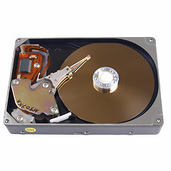 Image showing PC hard disk