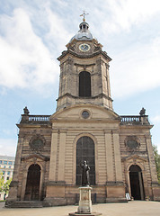 Image showing St Philip Cathedral, Birmingham