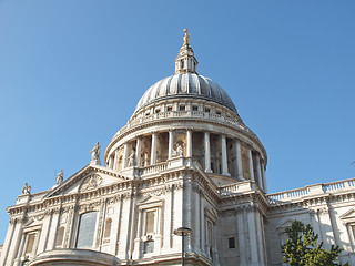 Image showing St Paul Cathedral, London