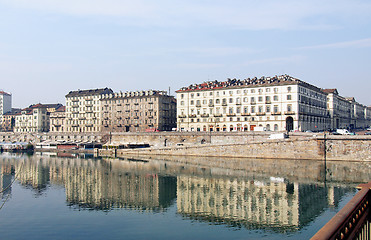 Image showing River Po, Turin