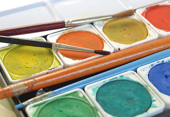 Image showing Painting tools