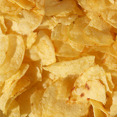Image showing Potato chips crisps