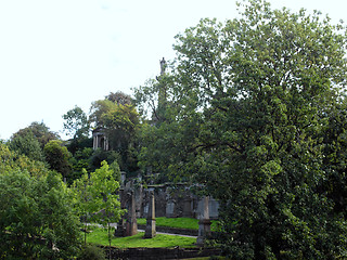 Image showing Glasgow cemetery