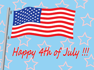 Image showing Happy 4th of July