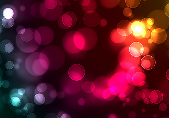 Image showing natural bokeh background