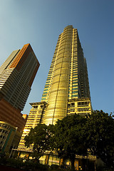 Image showing Sunset Building