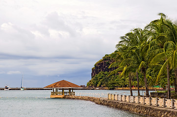 Image showing Seaside Resort