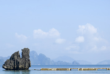 Image showing Breakwater