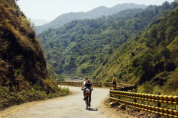 Image showing Mountain Bike Adventure