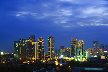 Image showing Makati Skyline