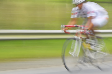 Image showing Cyclist 