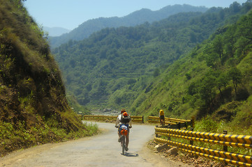 Image showing Mountain Bikers