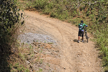 Image showing Mountain Bike Adventure