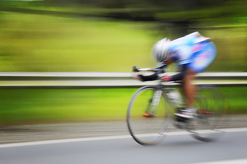 Image showing Cyclist 