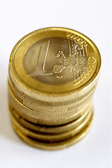 Image showing Euro Coins