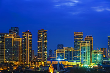 Image showing Makati Skyline