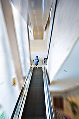 Image showing Escalator