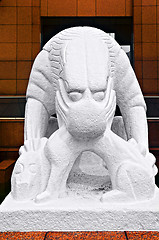 Image showing Lion Sculpture