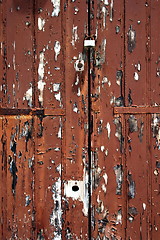 Image showing old door