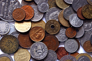 Image showing international coins