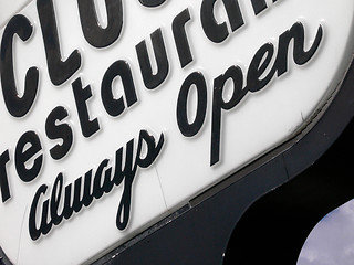 Image showing restaurant sign