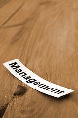 Image showing management concept