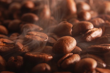 Image showing roasting coffee