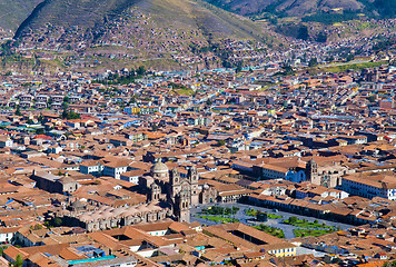 Image showing Cusco cityscape