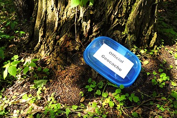 Image showing official geocache