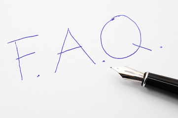 Image showing faq