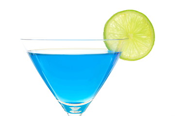 Image showing blue drink