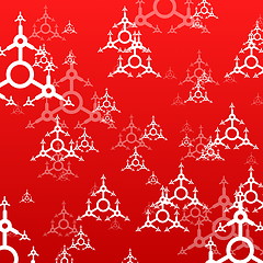 Image showing red xmas background