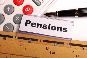 Image showing pensions