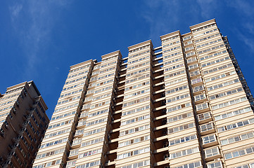 Image showing Apartment buildings