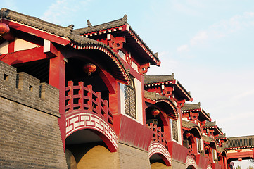 Image showing Chinese ancient buildings