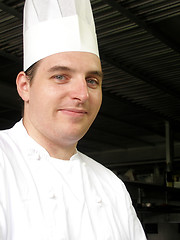 Image showing Chef in the kitchen
