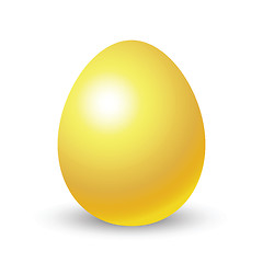 Image showing gold egg