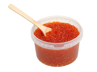 Image showing salmon caviar