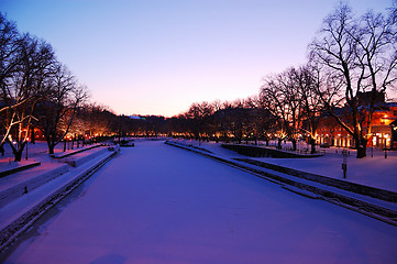 Image showing Aura river in Turku