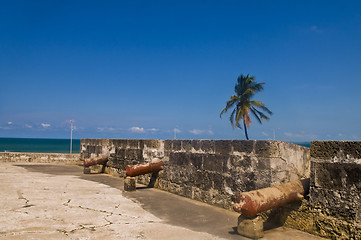 Image showing San Felipe de Barajas castle