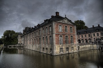 Image showing Castle and park of Beloeil in Belgium
