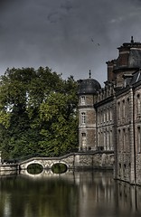 Image showing Castle and park of Beloeil in Belgium