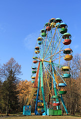 Image showing Old Ferris Wheel