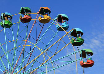 Image showing Old Ferris Wheel